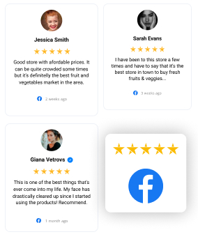 Embed Facebook reviews widget