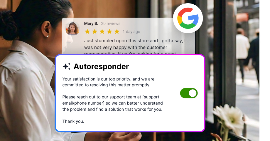 Google reviews autoresponder